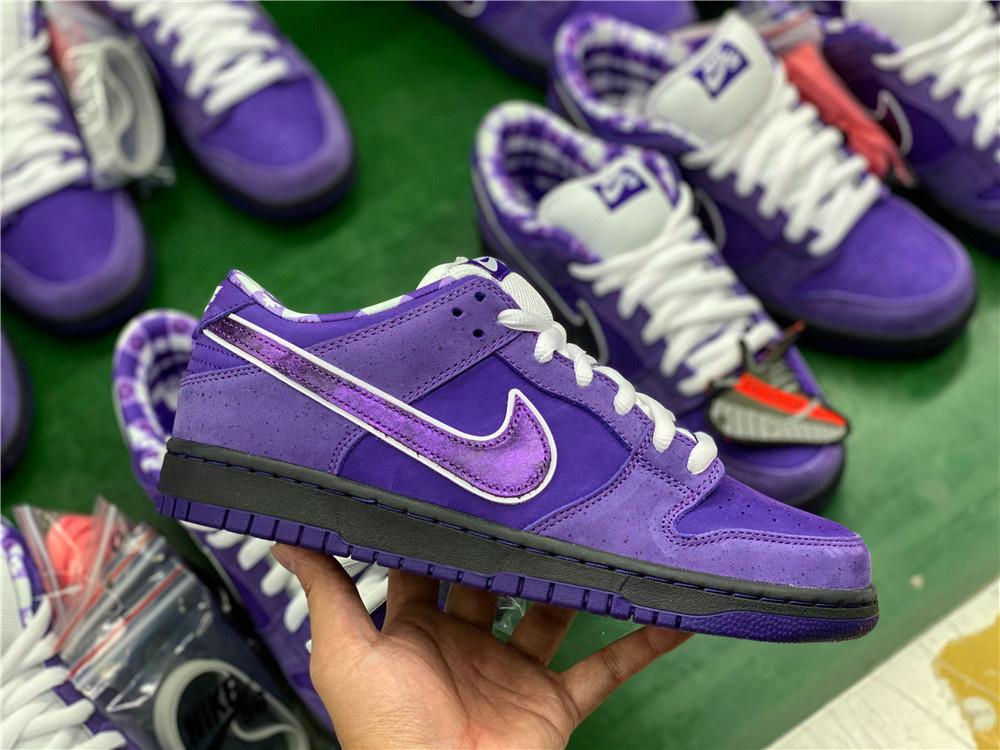 PKGod Concepts X Sb dunk purple Lobster retail materials ready to ship